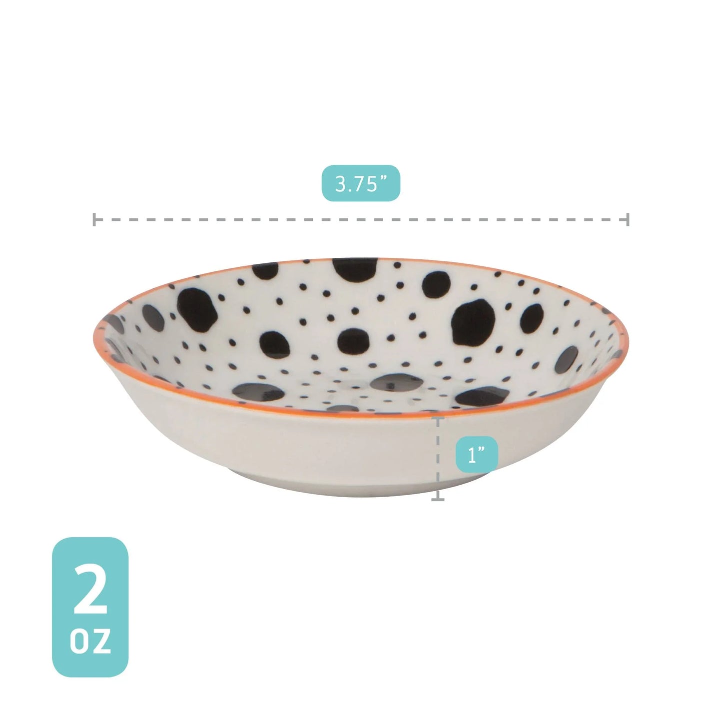 Bits & Dots Multi-Color Pinch Bowls Set of 6 - Marcel’s Culinary Experience