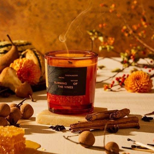 Rewined Burning Of The Vines Candle 10 oz - Marcel’s Culinary Experience