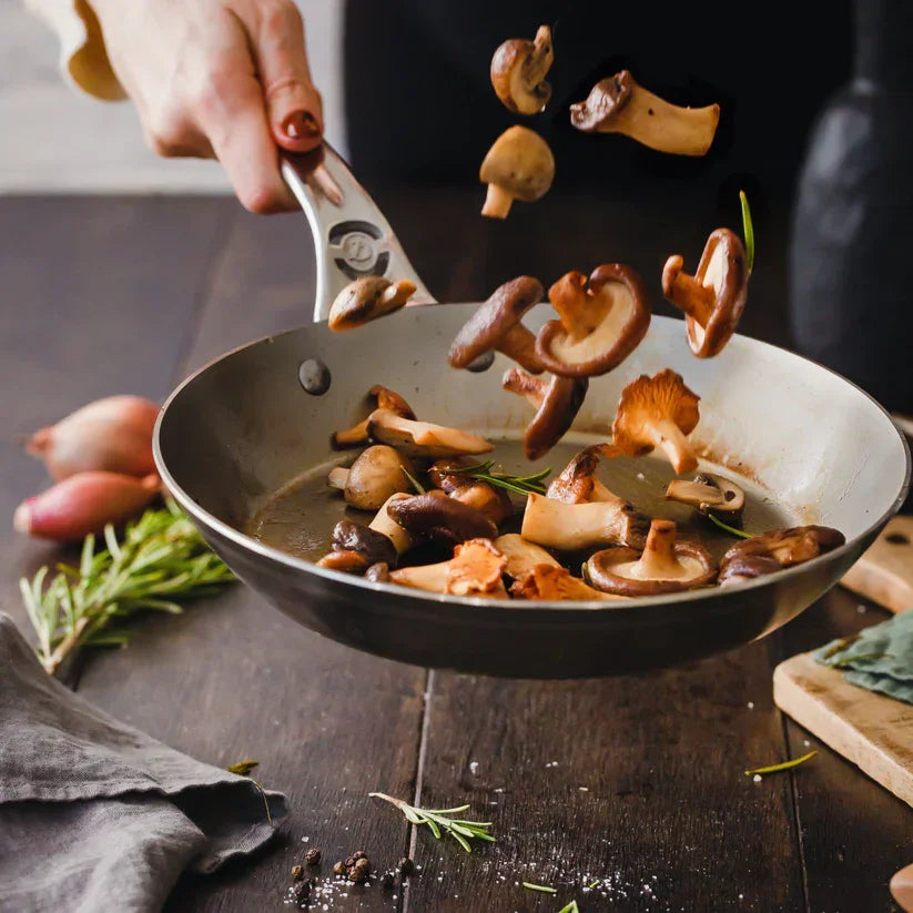 DeBuyer Mineral B Pro Carbon Steel Fry Pan - 9.5" - Marcel’s Culinary Experience