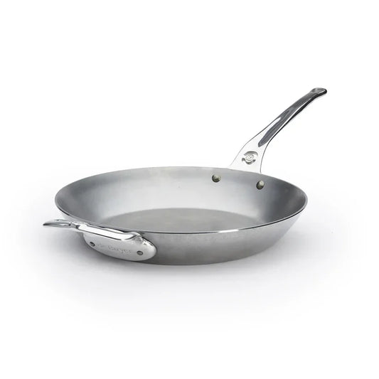 DeBuyer Mineral B Pro Carbon Steel Fry Pan - 12.5" - Marcel’s Culinary Experience