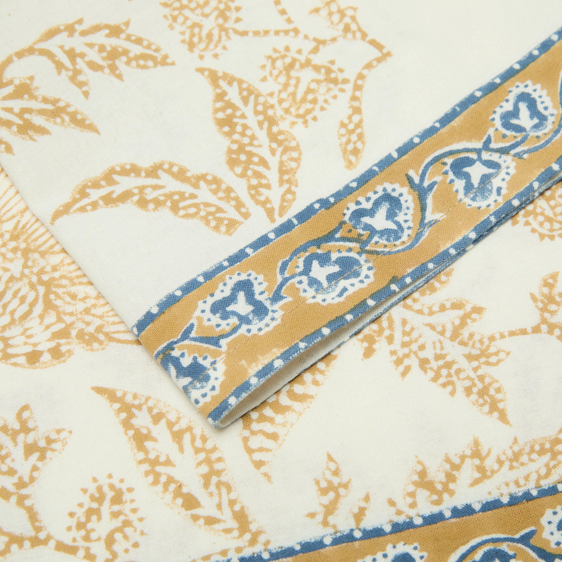 Chloe Blue & Brown Napkins - Set of 4 - Marcel’s Culinary Experience