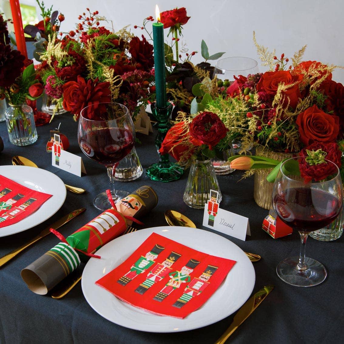 Dark Green Glass Candle Holder | Gifts | Christmas Decor | - Marcel’s Culinary Experience