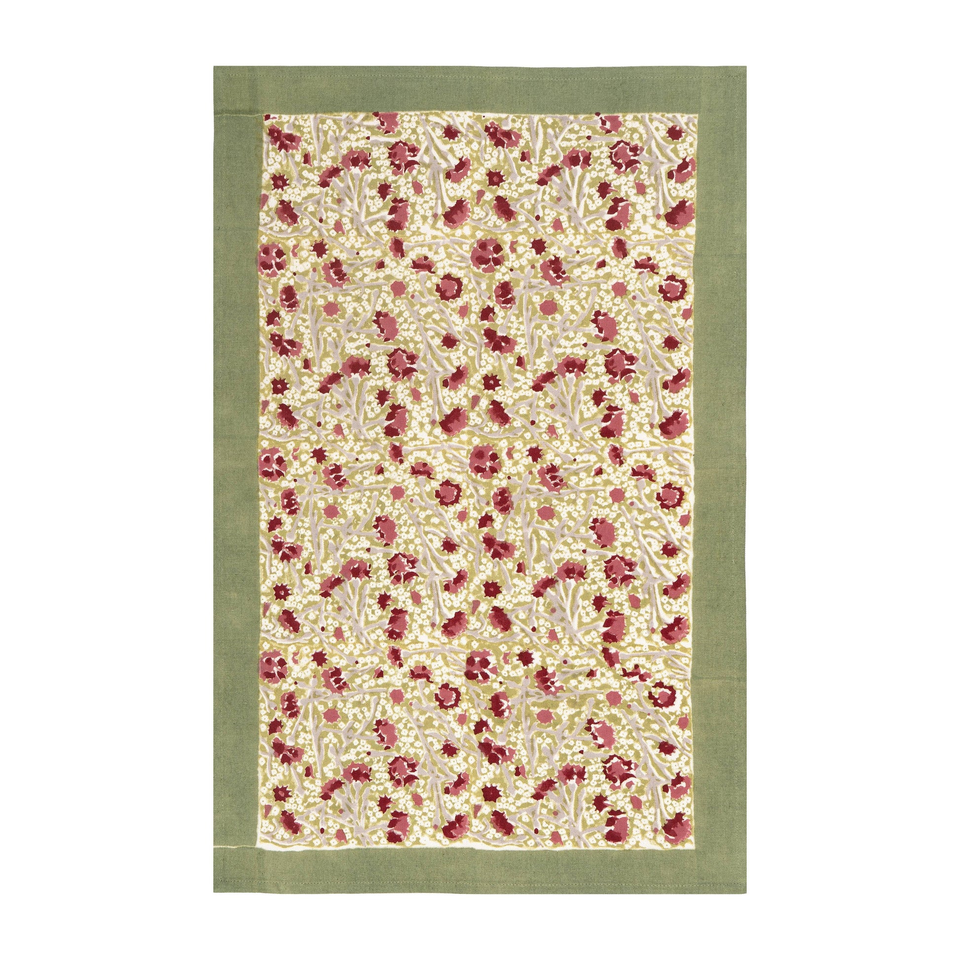 Couleur Nature Meadows Red & Green | Tea Towel - Marcel’s Culinary Experience