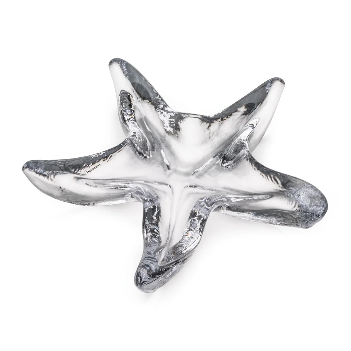 Simon Pearce Starfish Glass Dish, 8½ in.