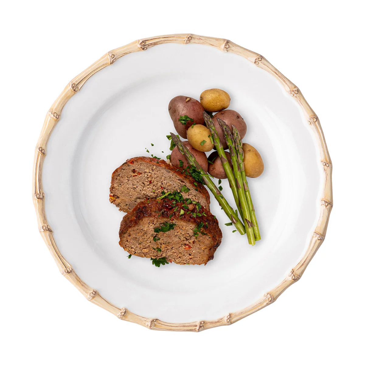 Juliska Bamboo Dinner Plate - Natural
