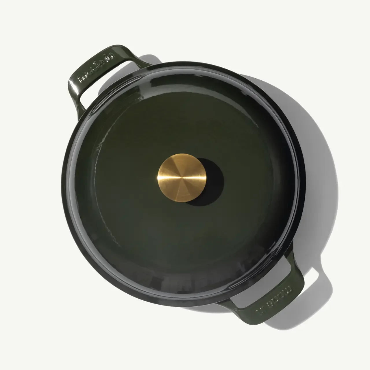 Made In Willow Green Enameled Cast Iron Braiser -3.5 Qt - Marcel’s Culinary Experience