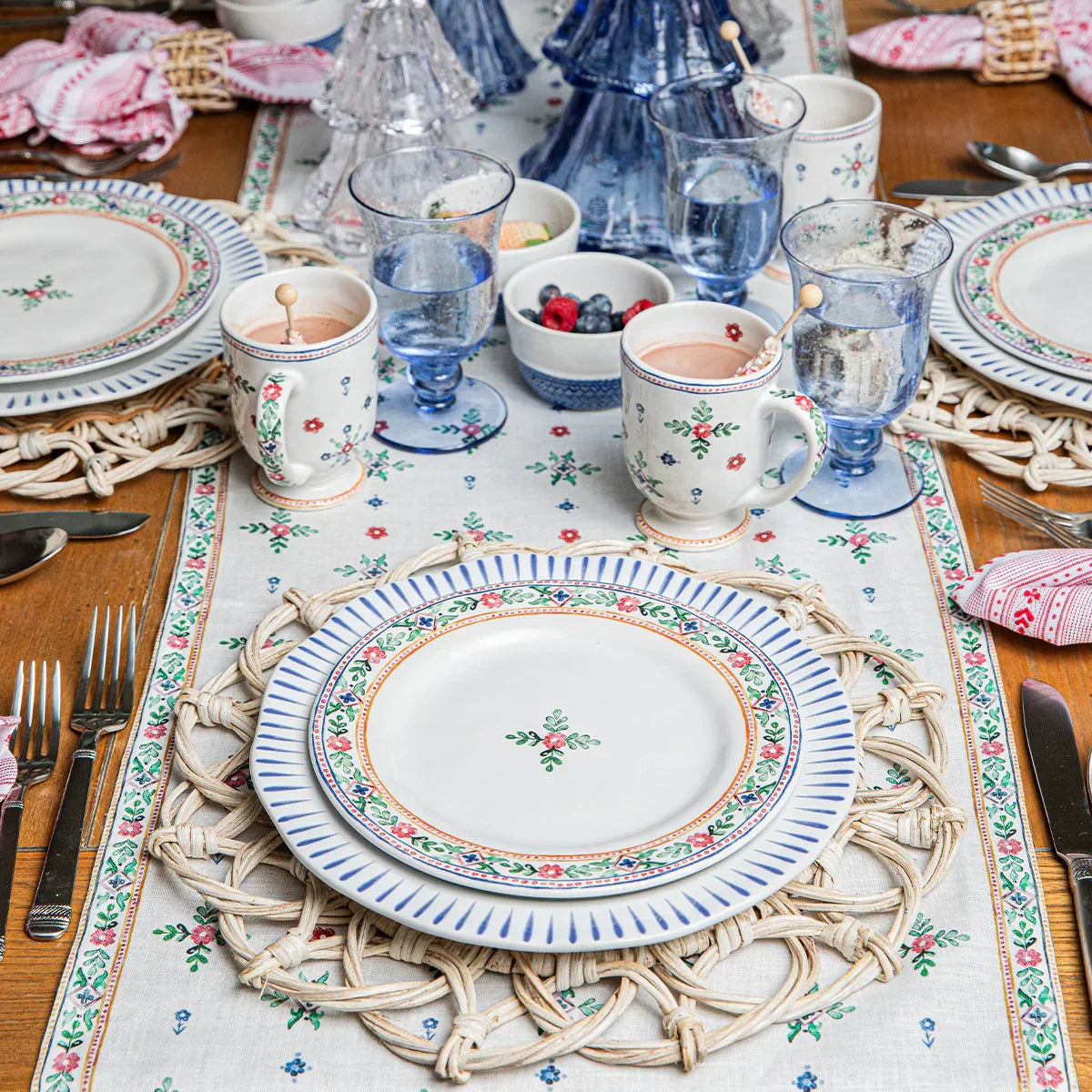 Juliska Heidi Cocktail Plate - Multi
