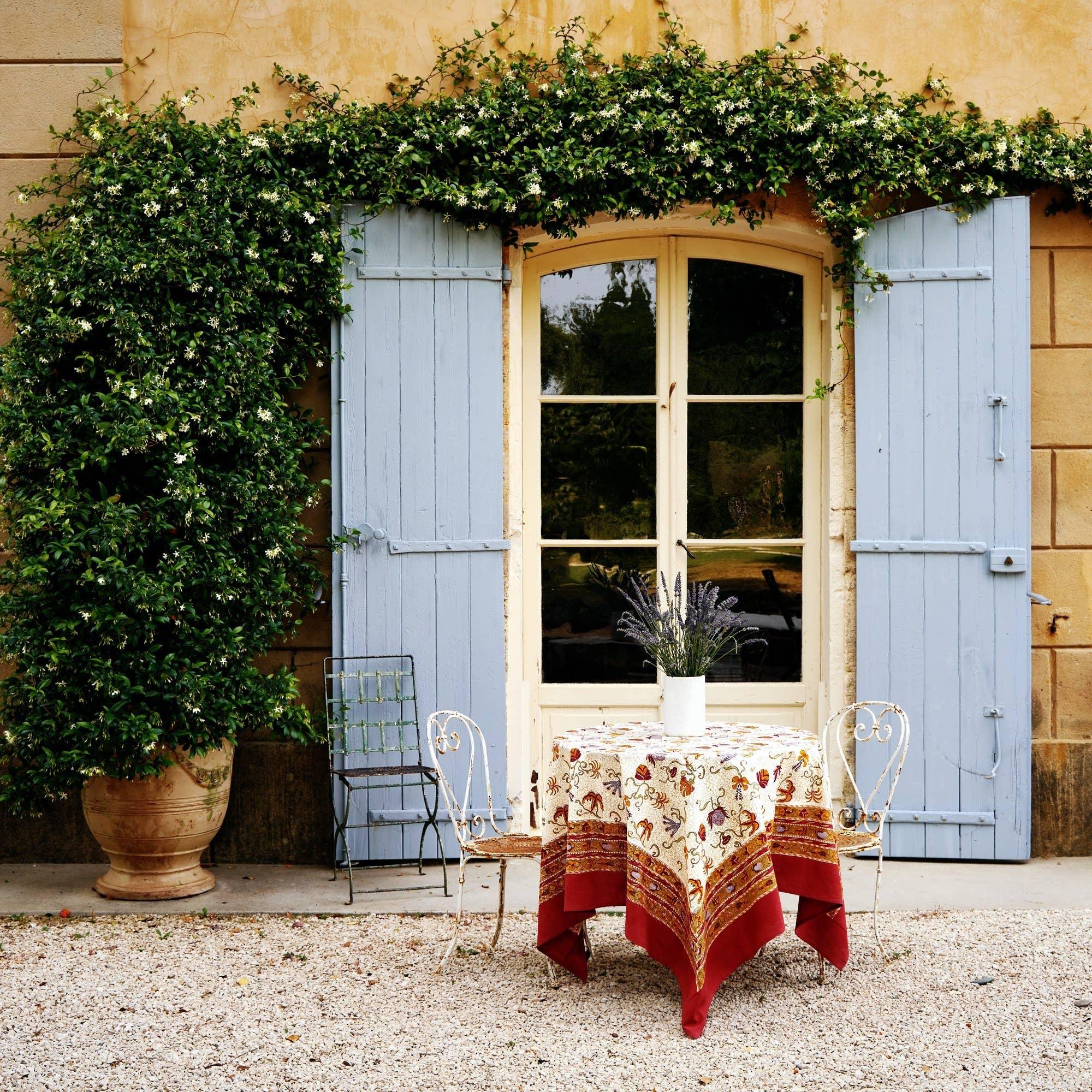 Couleur Nature Fleurs des Indes Tablecloth - Thumbnail 3