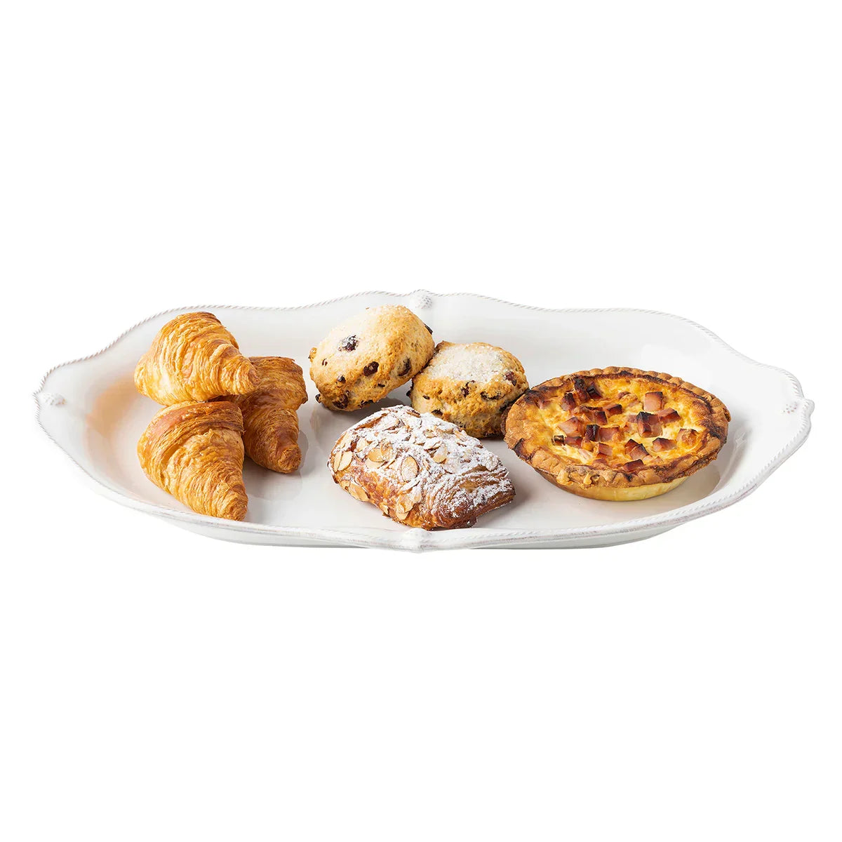 Juliska Berry & Thread 20" Platter - Whitewash