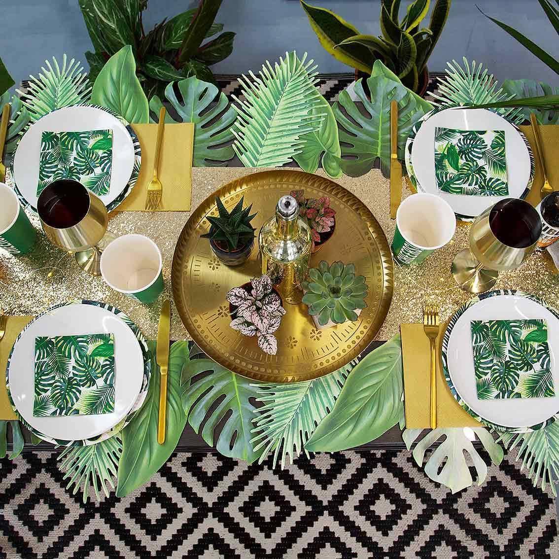 Gold Glitter Table Runner | 6ft | Christmas Decor | - Marcel’s Culinary Experience