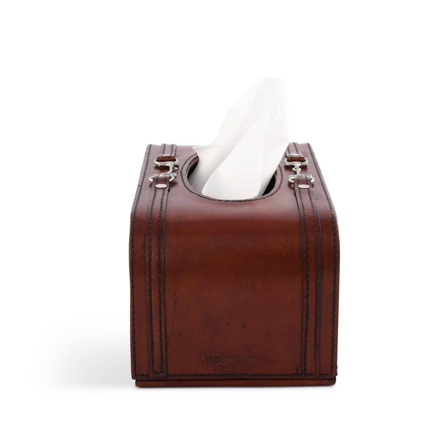 Premium Genuine Leather Bit Tissue Box - Marcel’s Culinary Experience