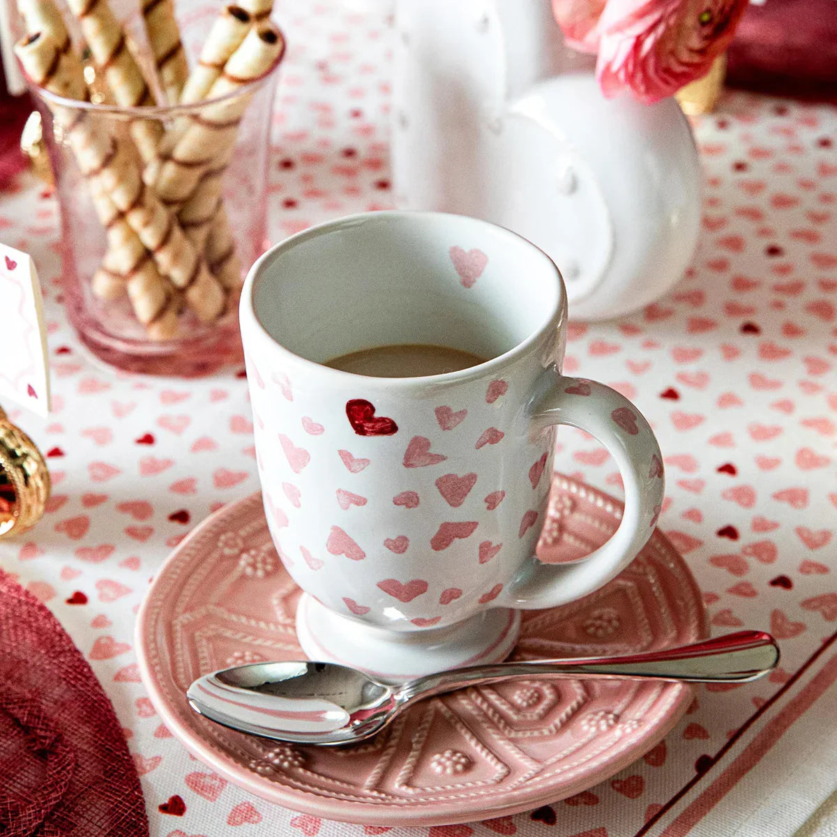 Juliska Love You More Mug - Pink
