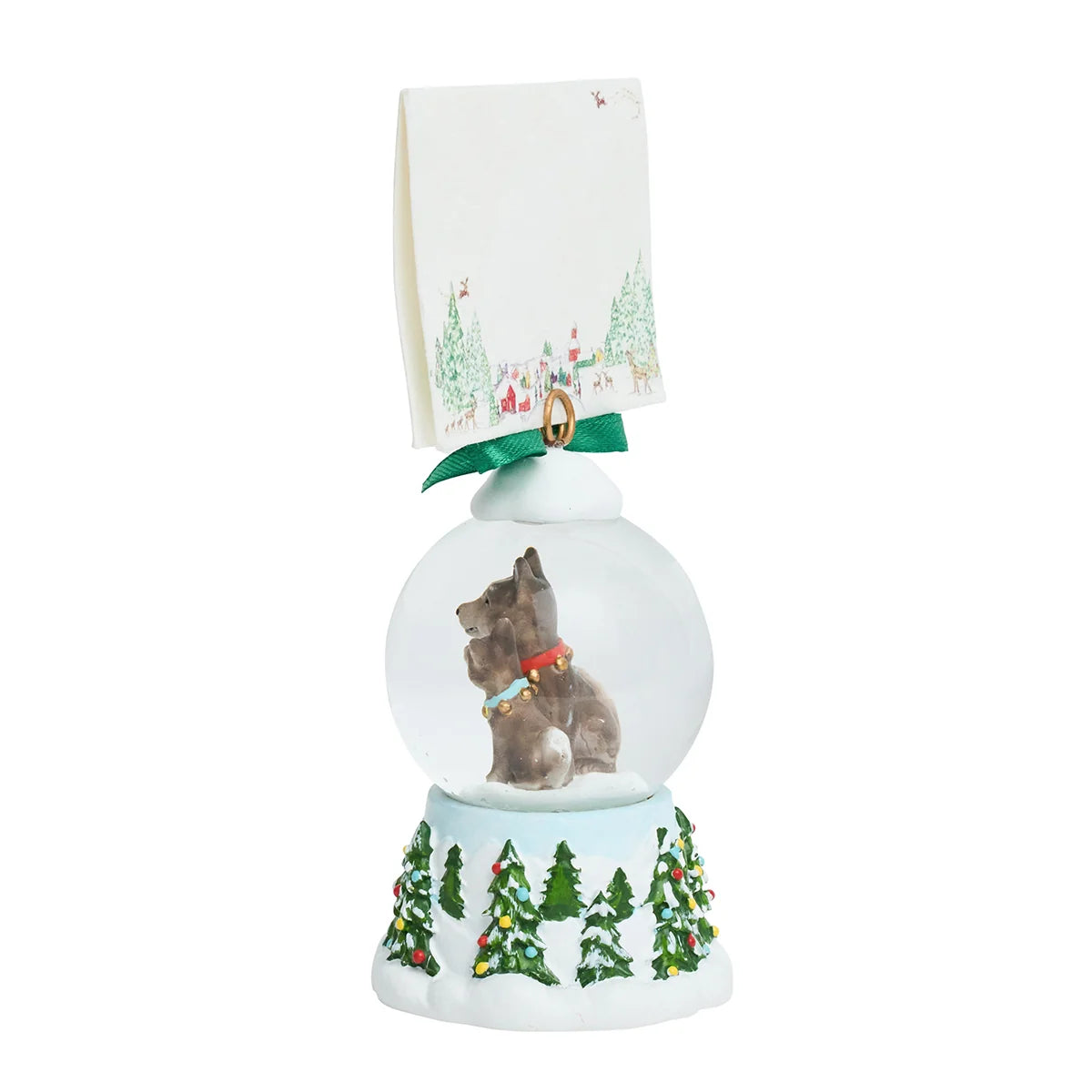 Juliska Berry & Thread North Pole Snow Globe Place Card Holders
