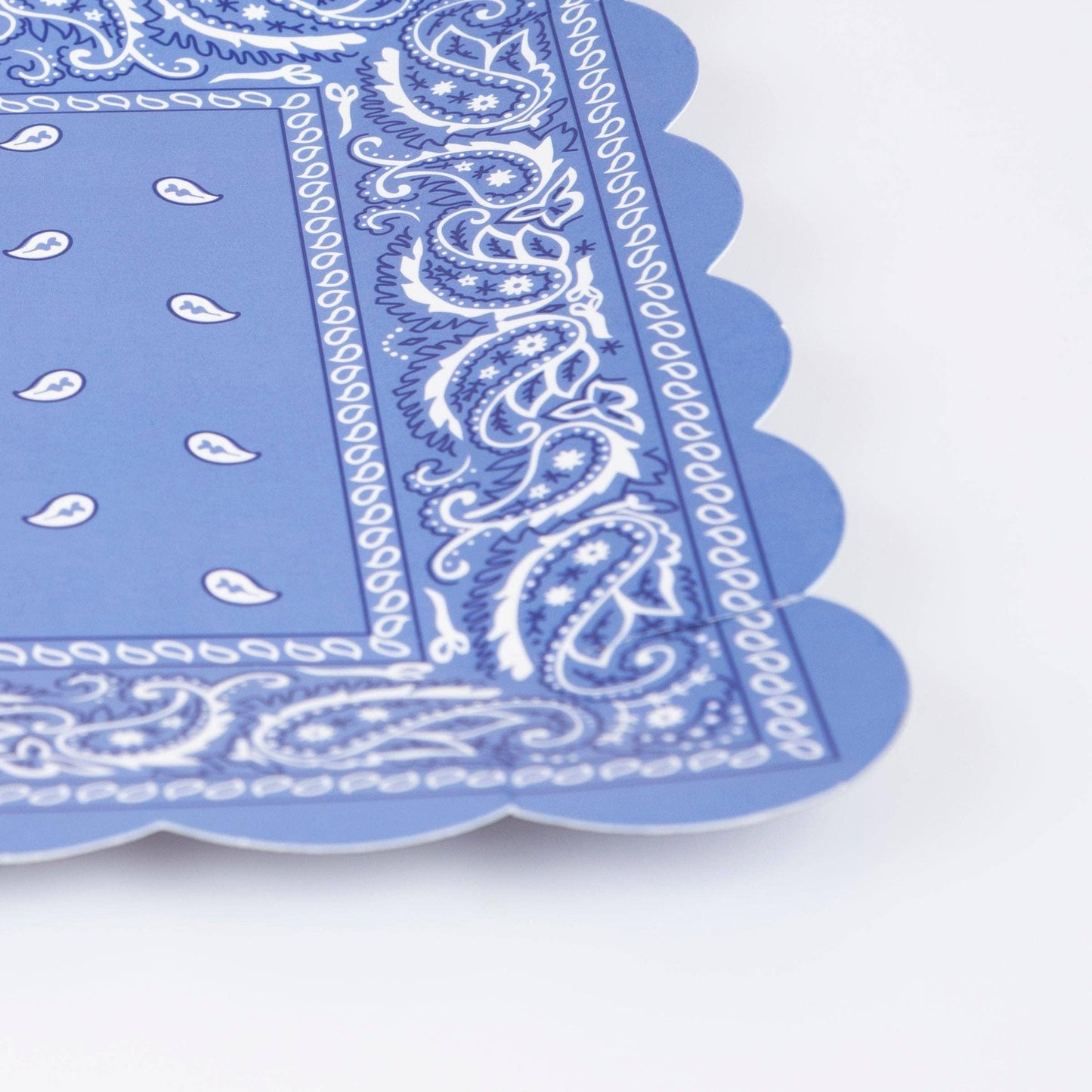 Meri Meri  Western Bandana Square Plates