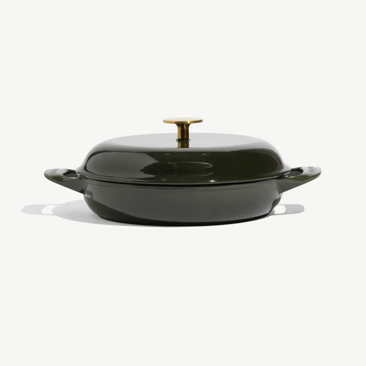 Made In Willow Green Enameled Cast Iron Braiser -3.5 Qt - Marcel’s Culinary Experience