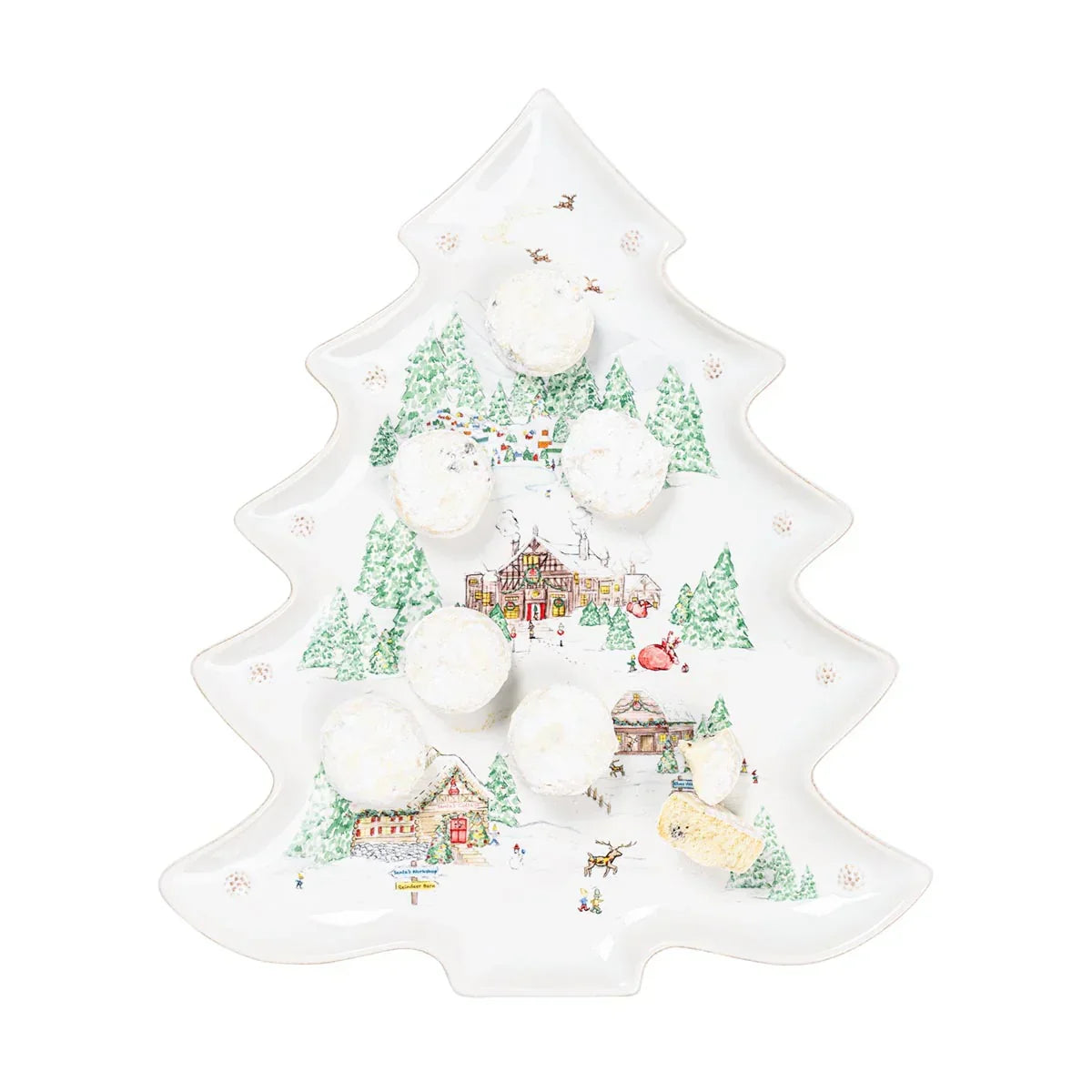 Juliska Berry & Thread North Pole 15" Tree Platter