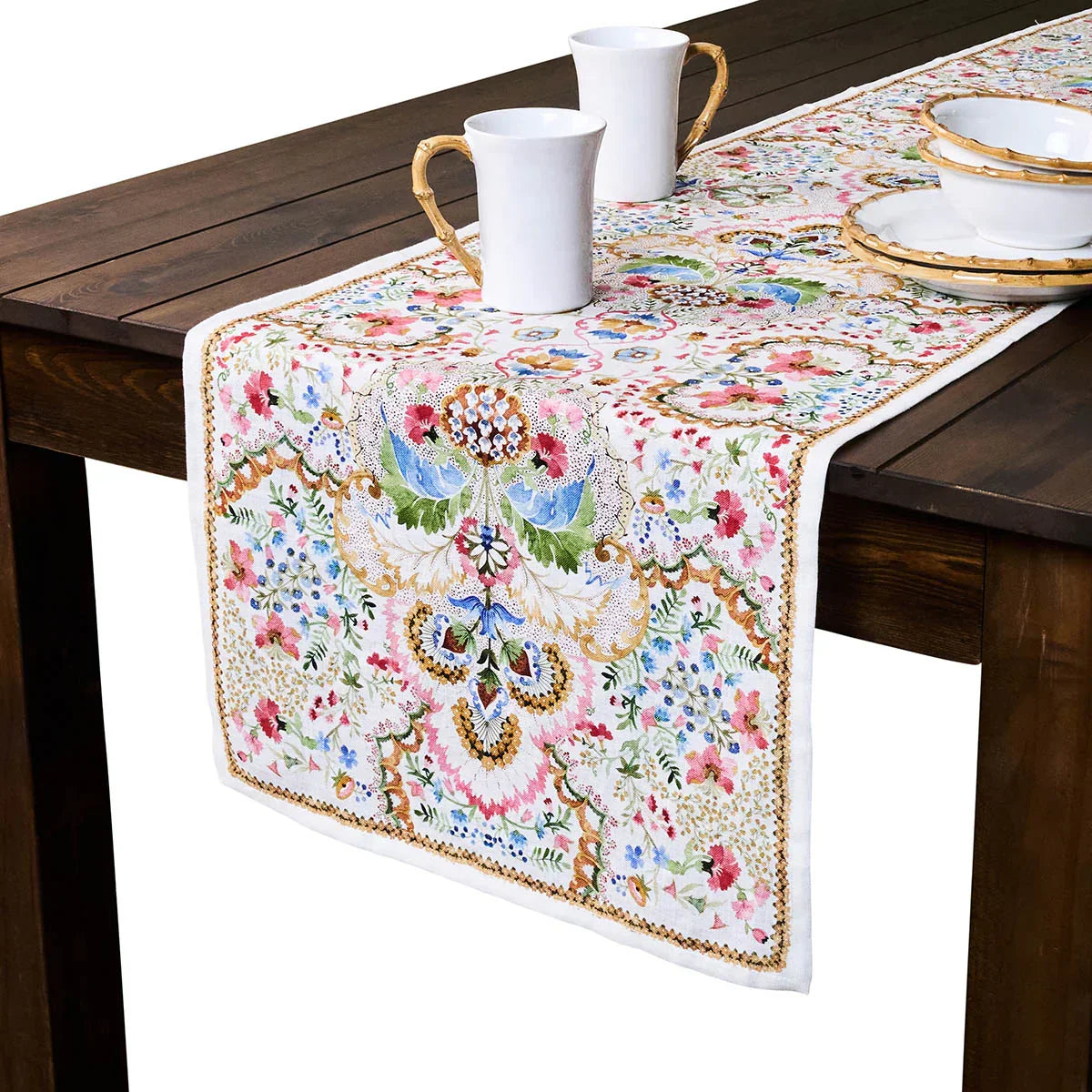 Juliska Sofia Table Runner - 18" x 90"
