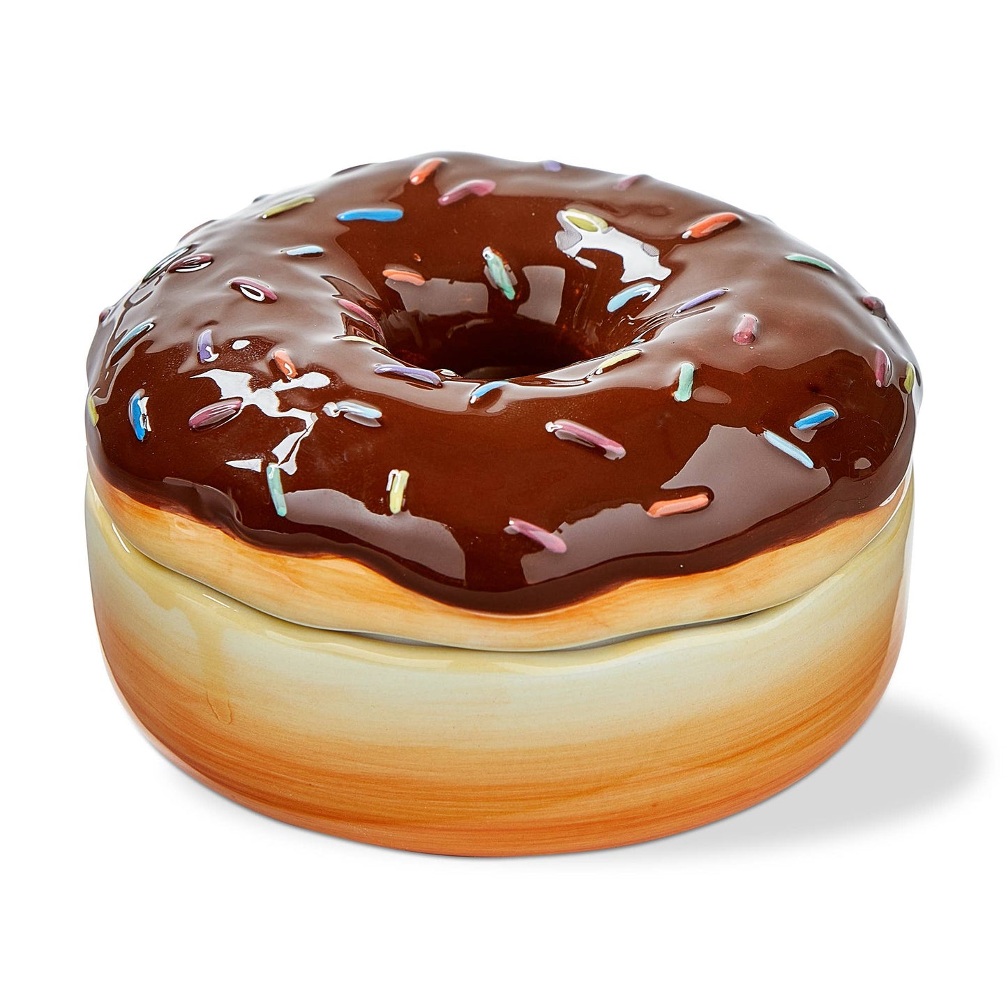 Sprinkle Donut Trinket Dish Chocolate Earthenware Everyday