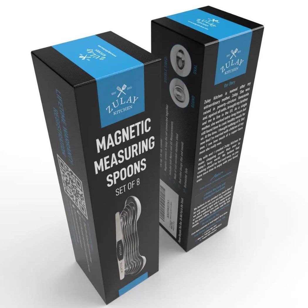Stackable Magnetic Spoons Set of 8