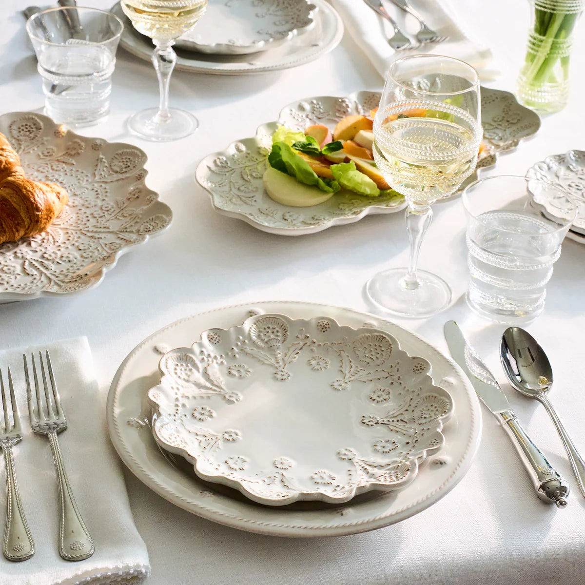 Juliska Berry & Thread Thistle Dessert/Salad Plate