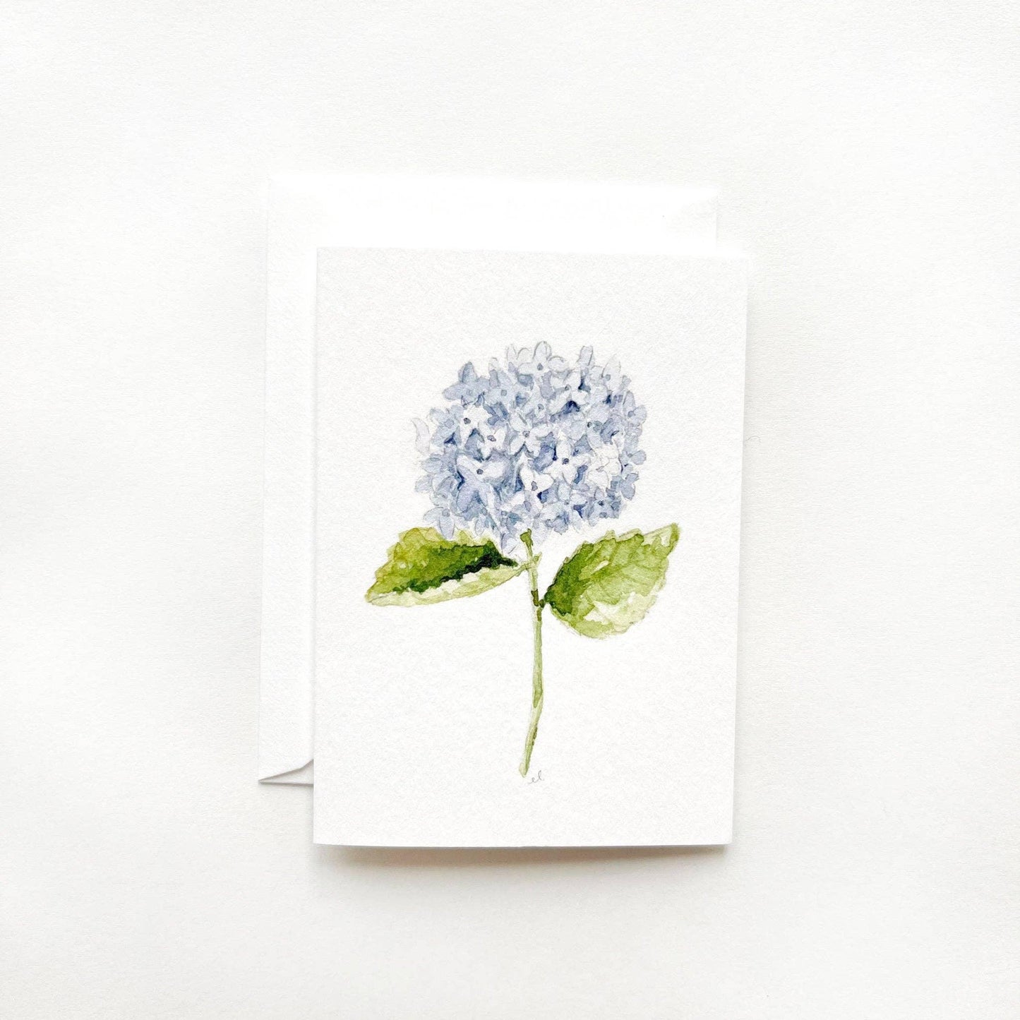 Hydrangea stem mini notecard - Marcel’s Culinary Experience