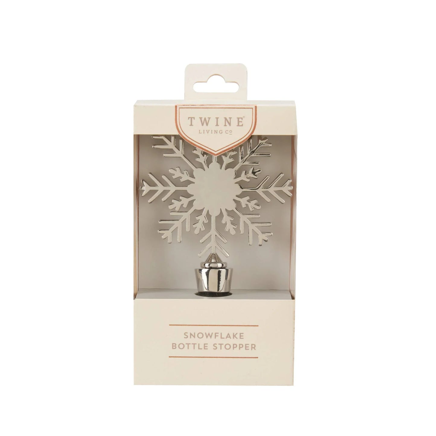 Metal Snowflake Wine Bottle Stopper - Marcel’s Culinary Experience