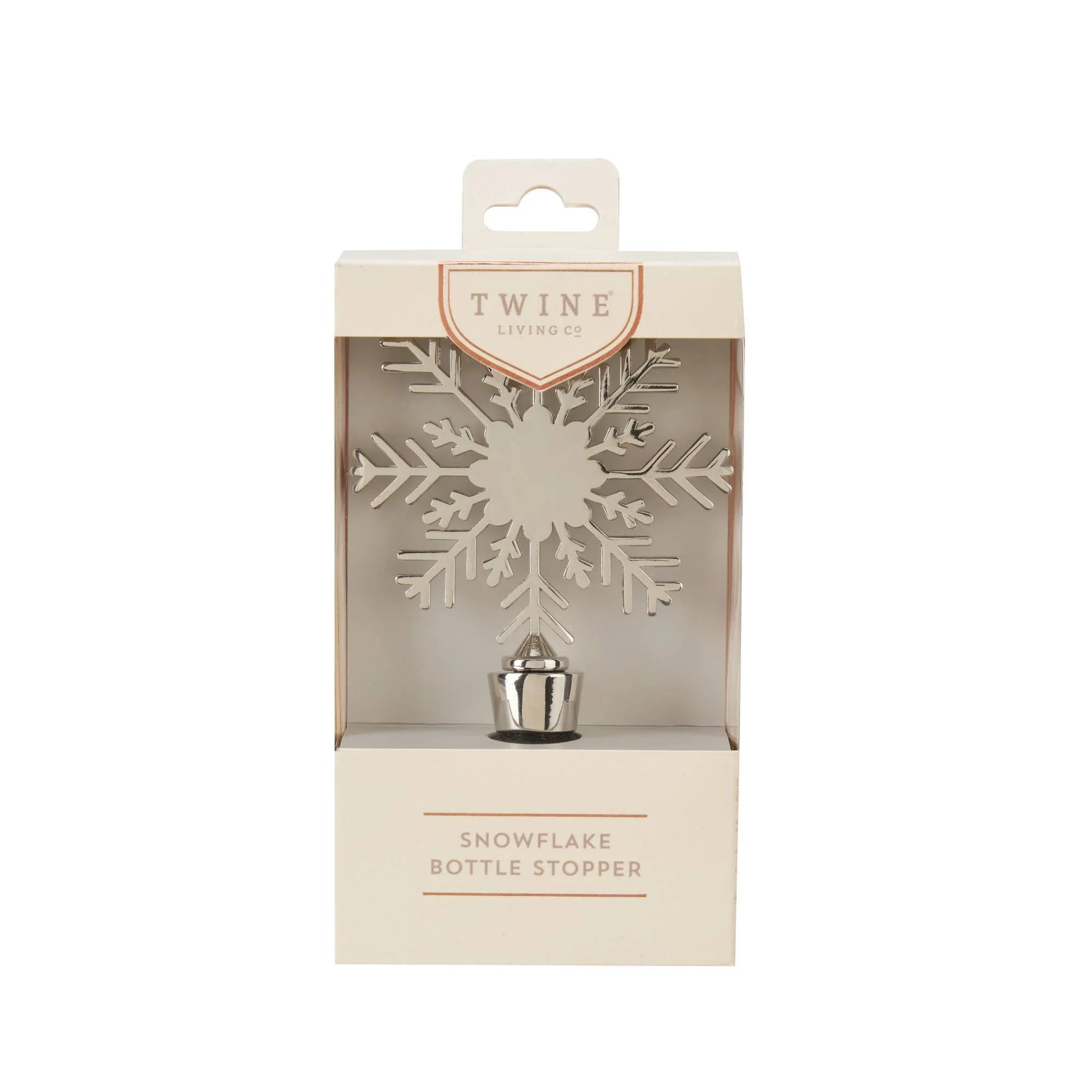 Metal Snowflake Wine Bottle Stopper - Marcel’s Culinary Experience