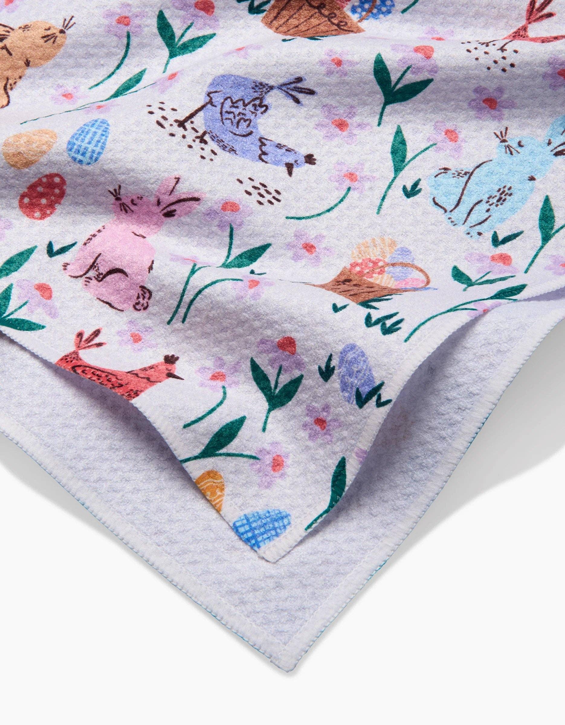 Geometry Spring Bunnies Tea Towel - Marcel’s Culinary Experience