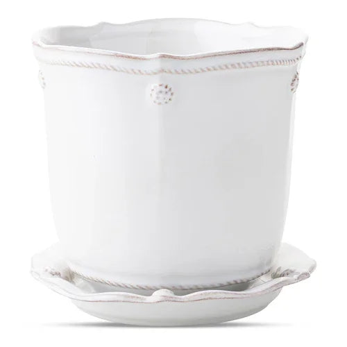 Juliska Berry & Thread 5" Planter - Whitewash - Marcel’s Culinary Experience