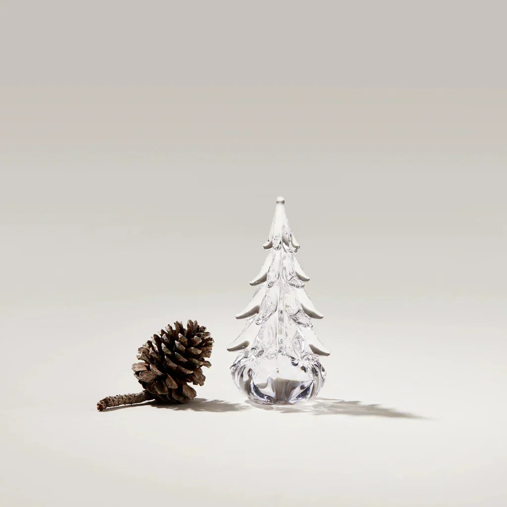 Simon Pearce Five Sided Evergreen 6"