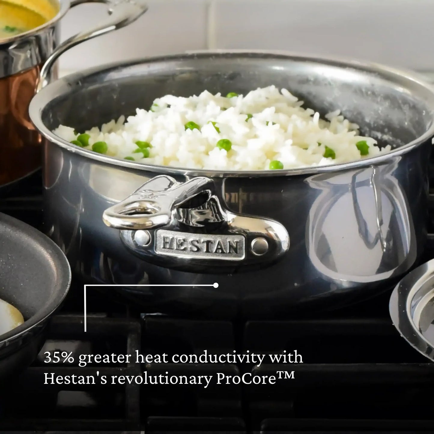 Hestan NanoBond® Titanium Stainless-Steel Saucepan 2 quart