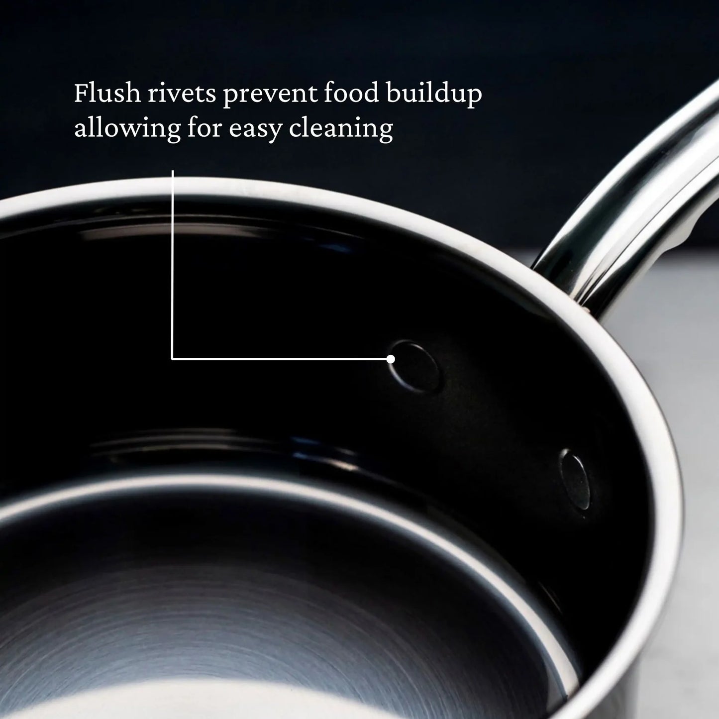 Hestan NanoBond® Titanium Stainless-Steel Saucepan 2 quart