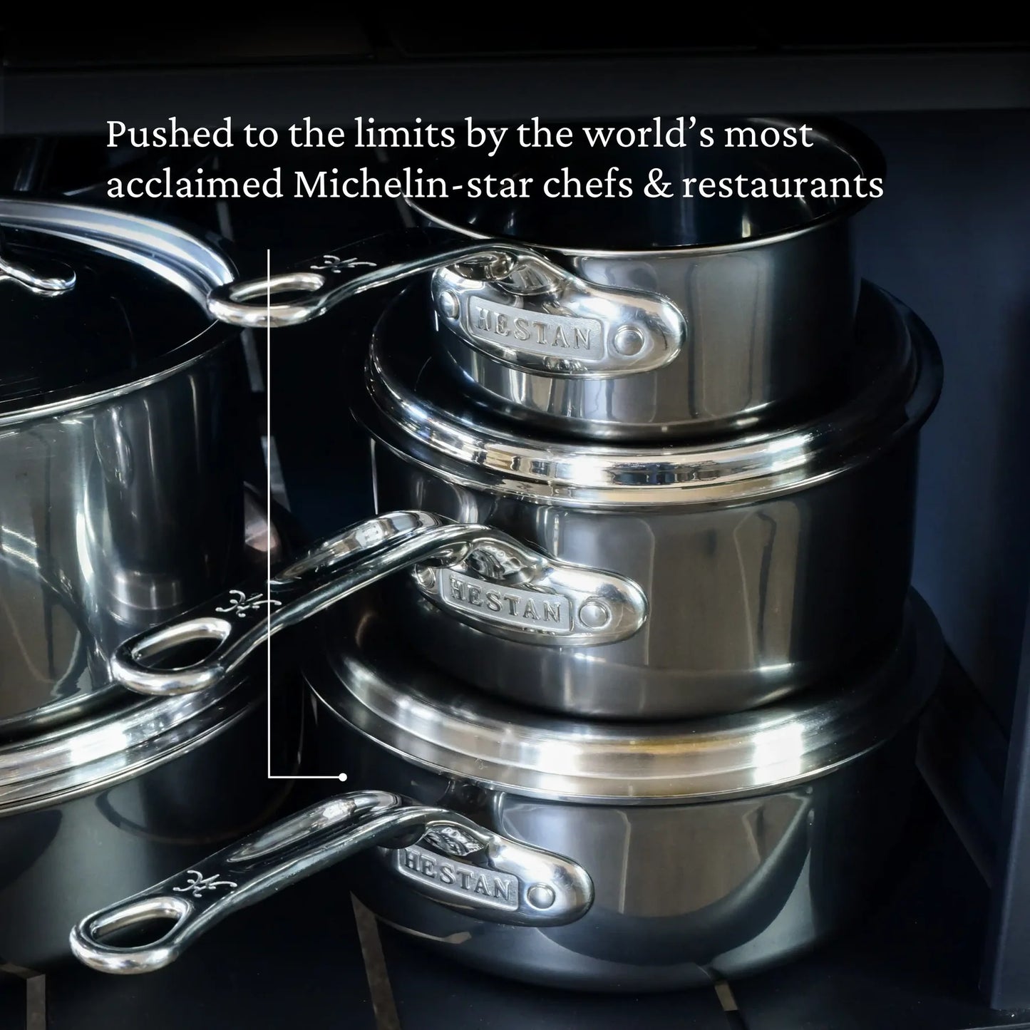 Hestan NanoBond® Titanium Stainless-Steel Saucepan 2 quart