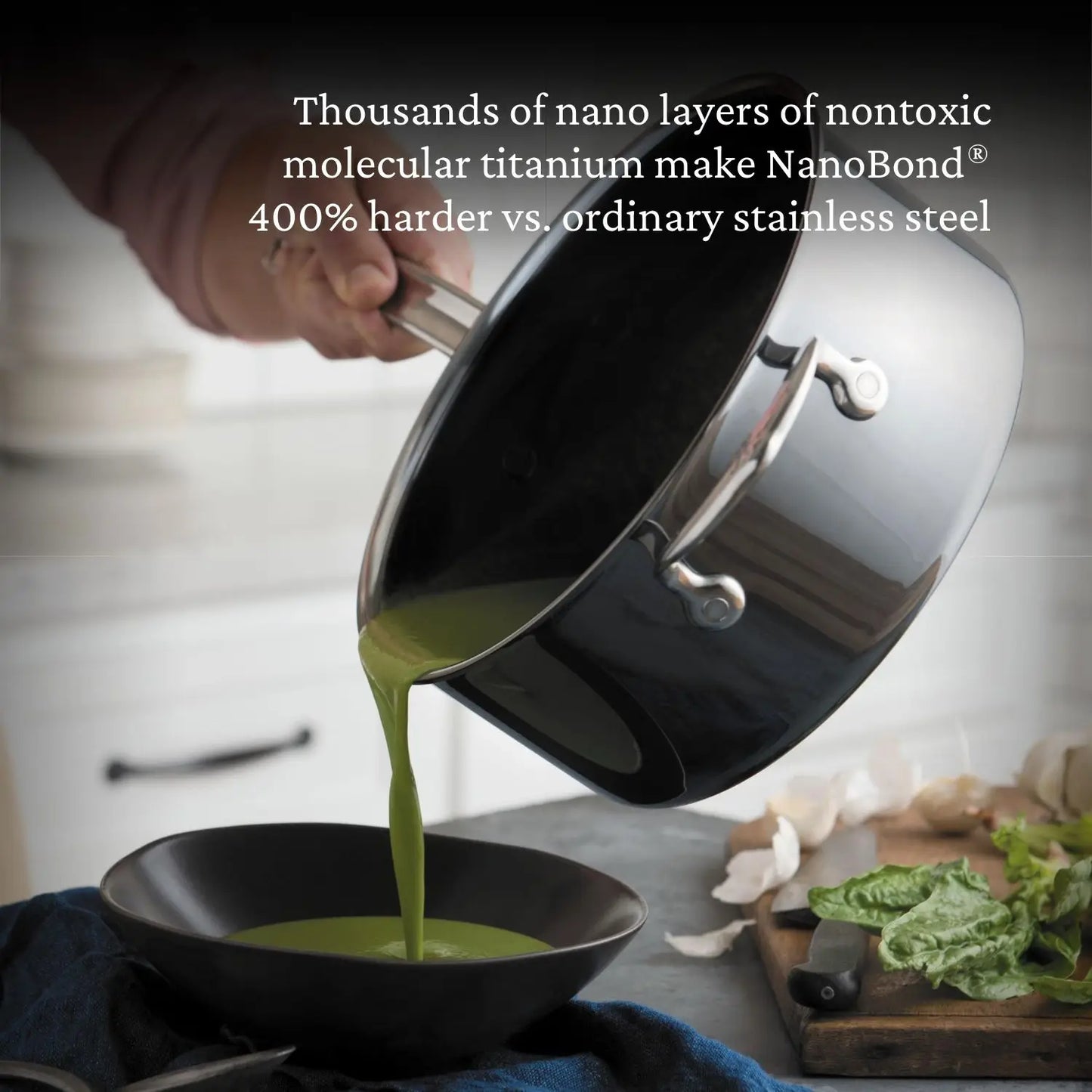 Hestan NanoBond® Titanium Stainless-Steel Saucepan 2 quart