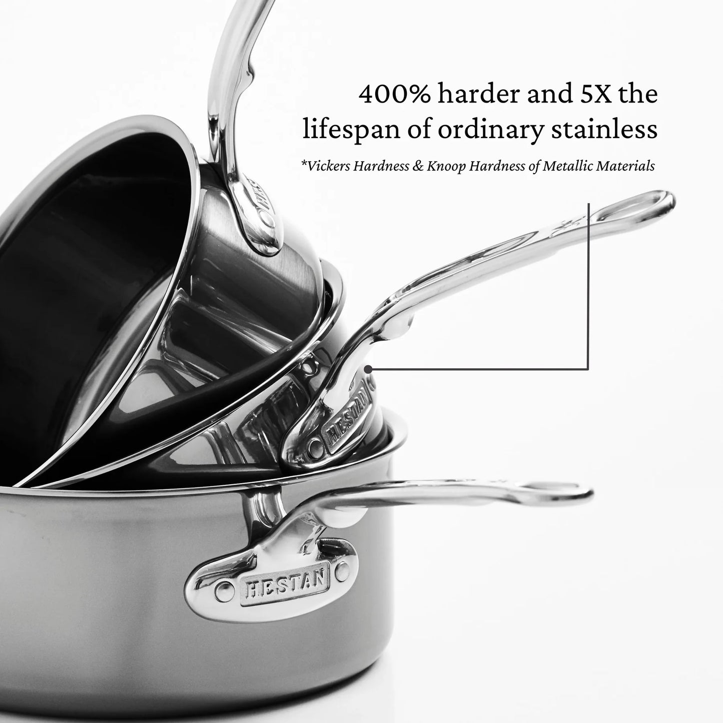 Hestan NanoBond® Titanium Stainless-Steel Saucepan 2 quart