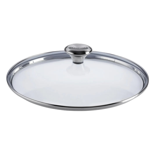 Le Creuset Glass Lid with Stainless Steel Knob - 11" - Marcel’s Culinary Experience