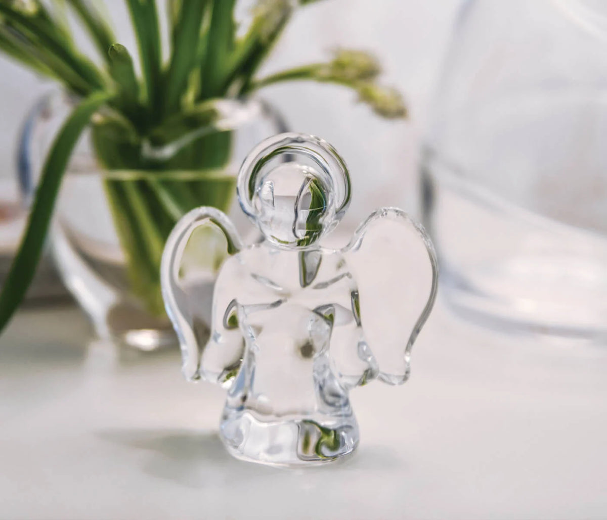 Simon Pearce Glass Angel