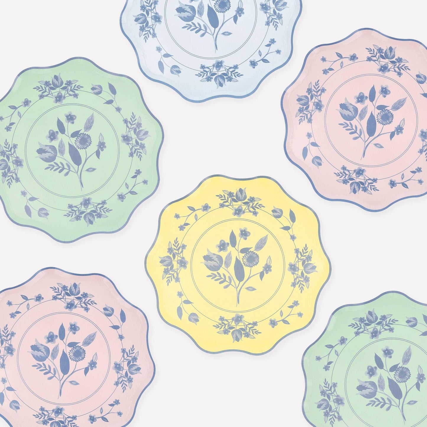 Meri Meri  Vintage Botanical Side Plates