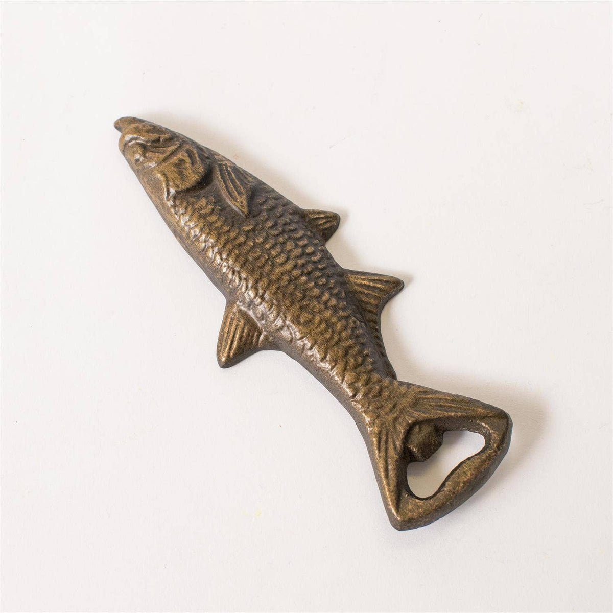 Cast Iron Fish Wall Hook & Bottle Opener | 6.75 Inch