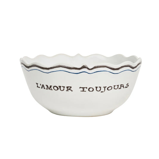 Juliska L'Amour Toujours Cereal/Ice Cream Bowl