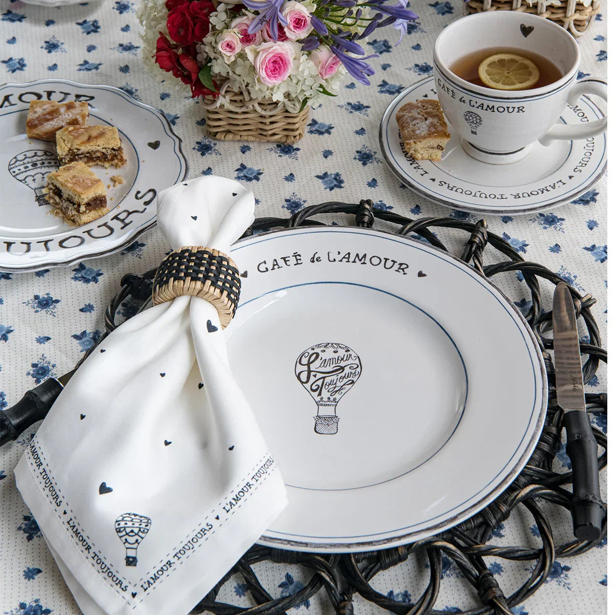 Juliska L'Amour Toujours Dinner Plate