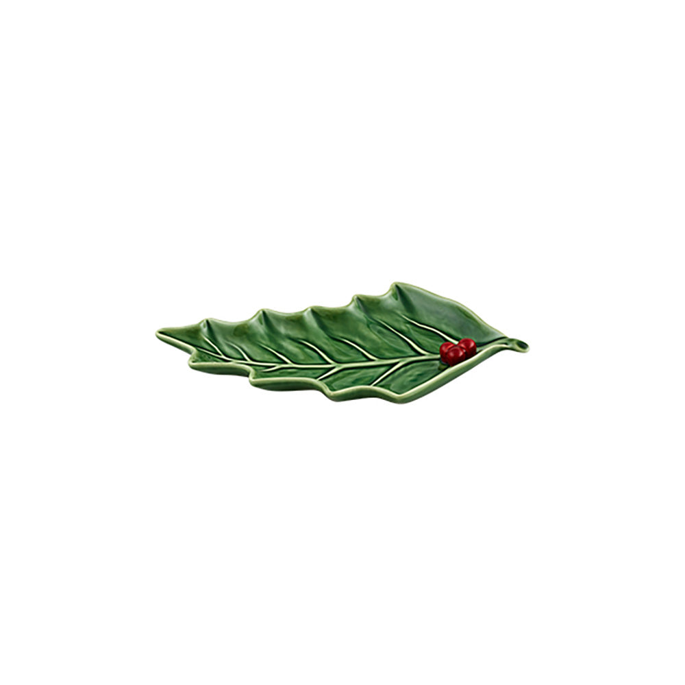 Bordallo Pinheiro Small Holly Leaf Platter