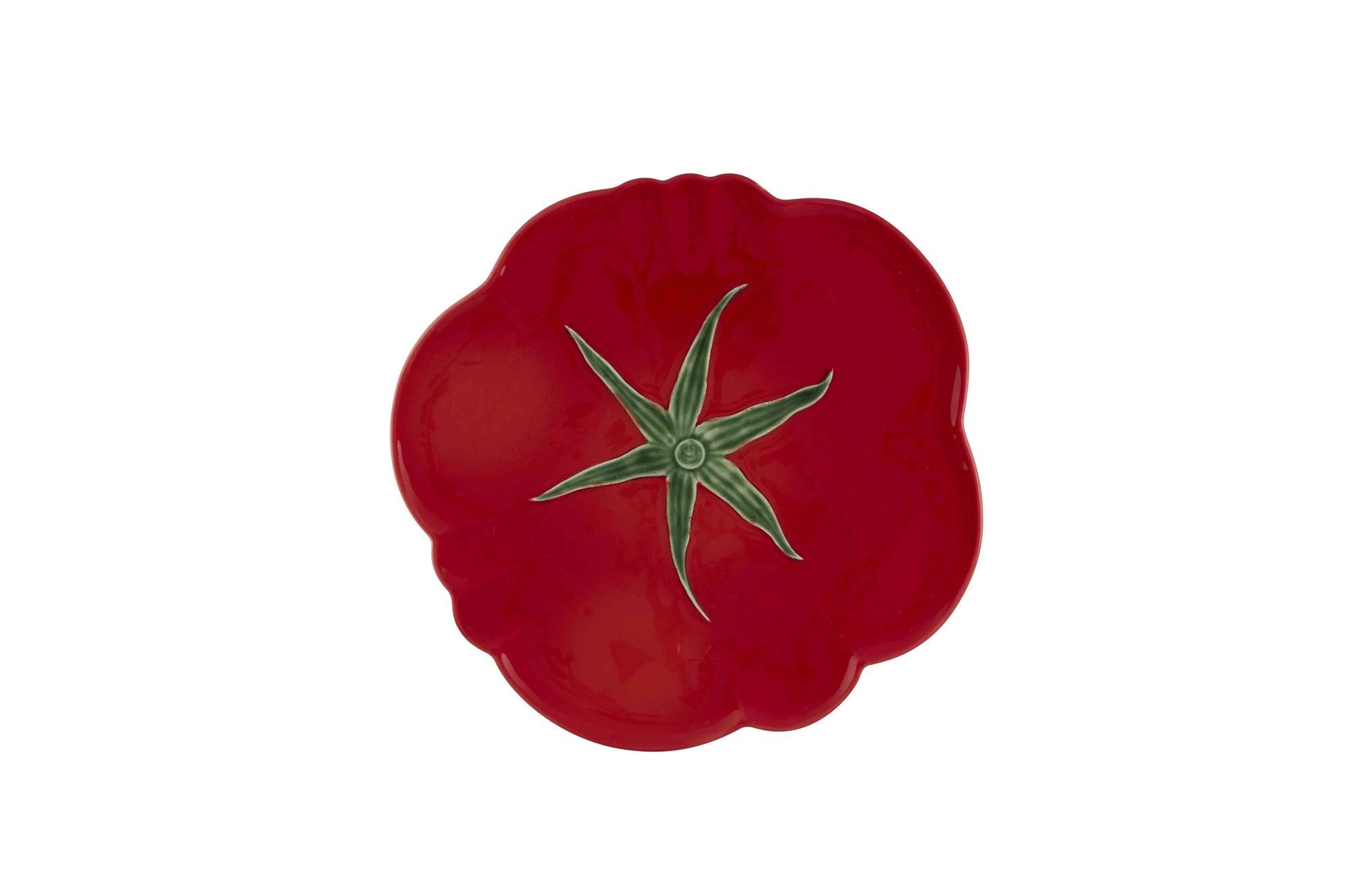 Bordallo Pinheiro Tomato Small Pizza Plate - 11" - Marcel’s Culinary Experience