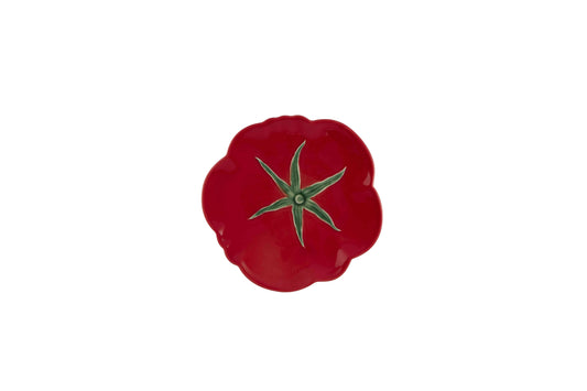 Bordallo Pinheiro Tomato Dessert Plate - 8" - Marcel’s Culinary Experience