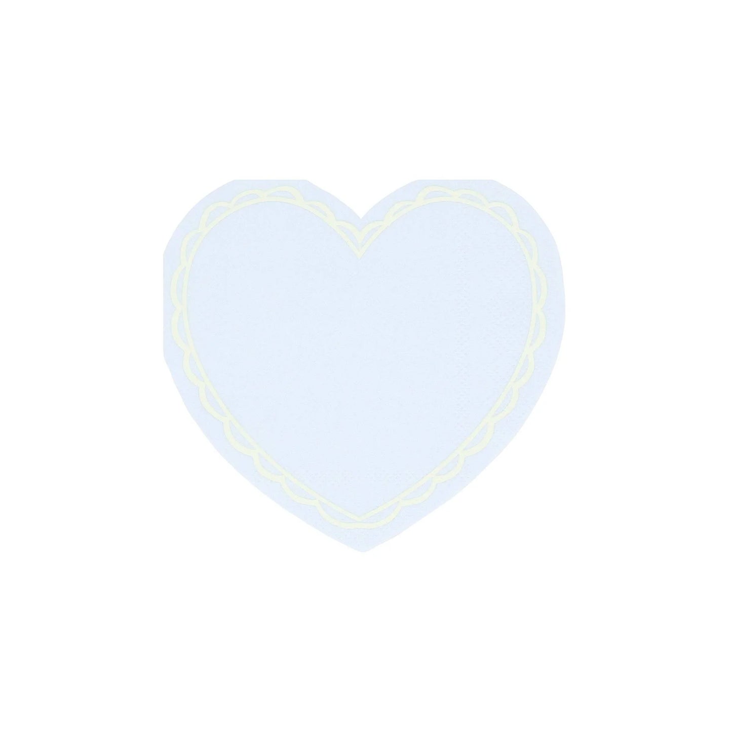 Meri Meri Pastel Heart Small Napkins