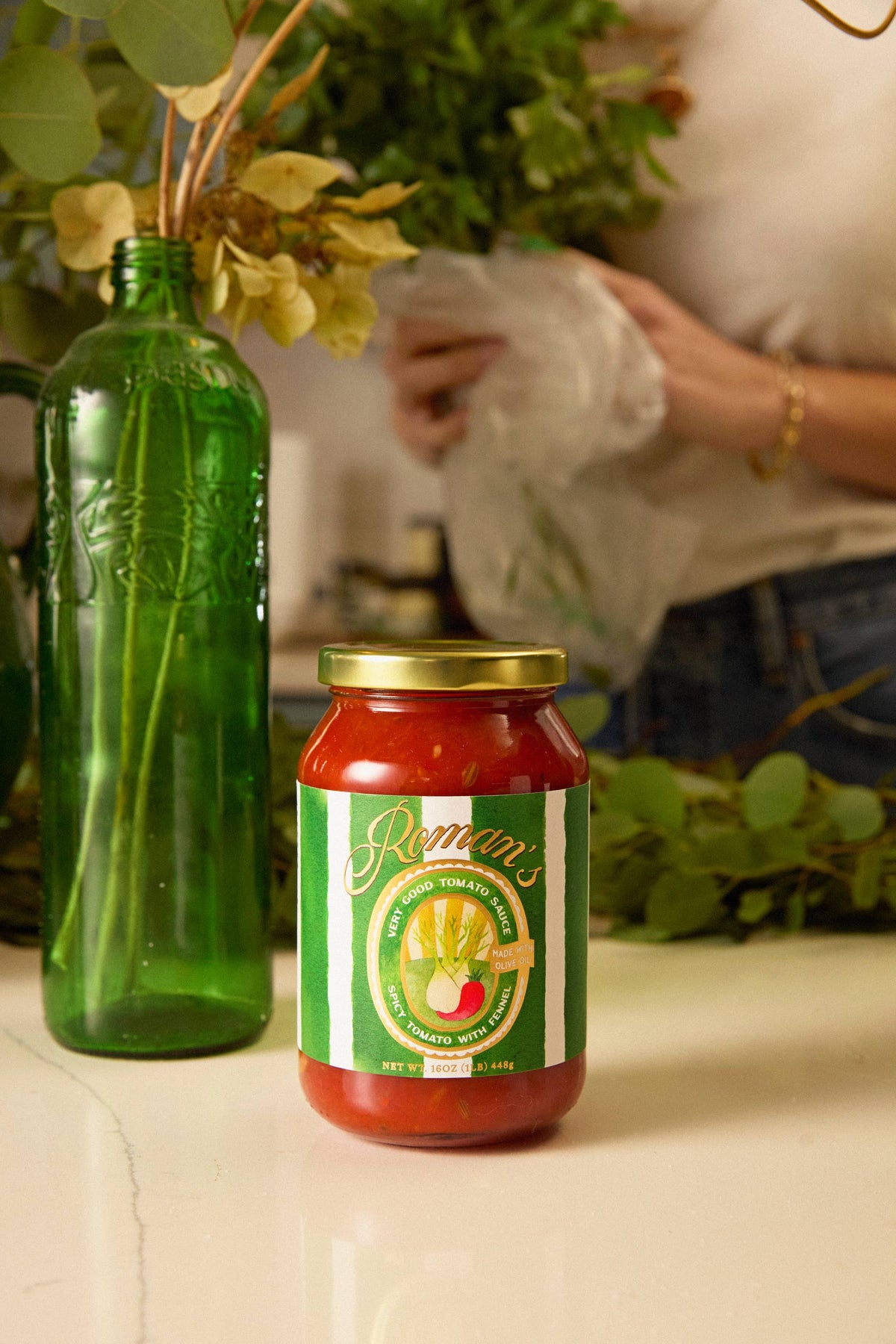 Roman's Spicy Tomato & Fennel Pasta Sauce