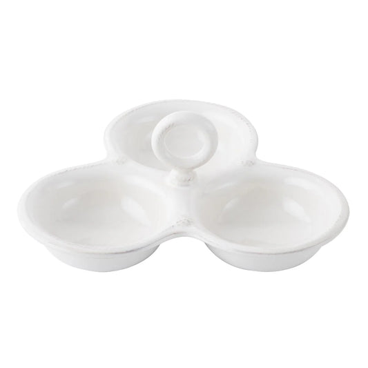 Juliska Berry & Thread Triple Bowl Server
