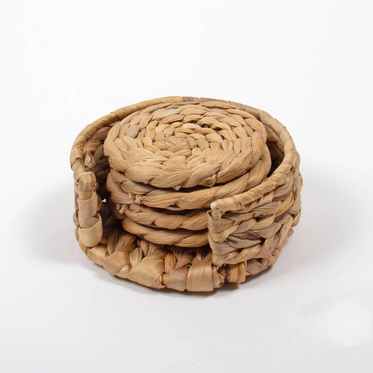 Natural Woven Coaster Set - Marcel’s Culinary Experience