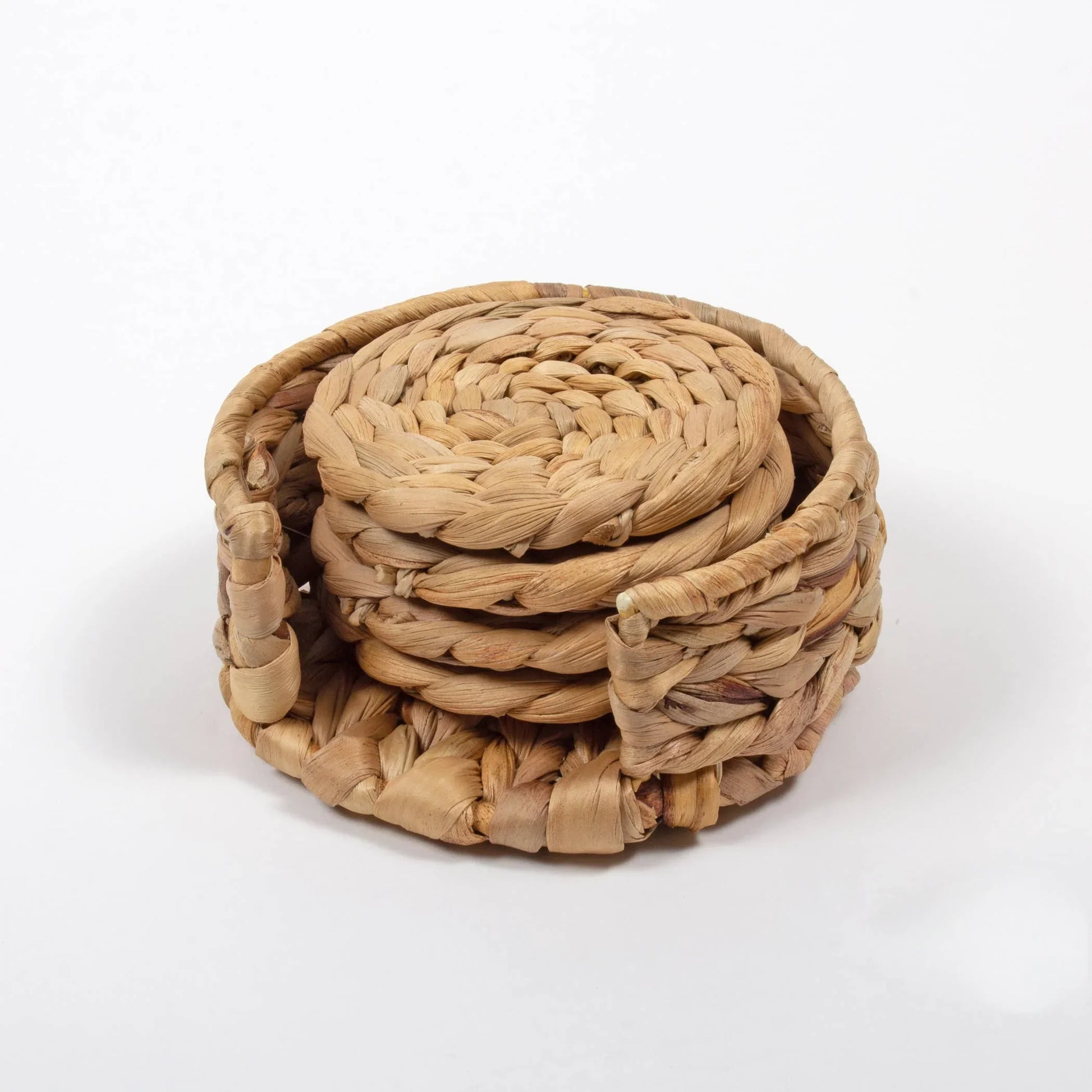 Natural Woven Coaster Set - Marcel’s Culinary Experience