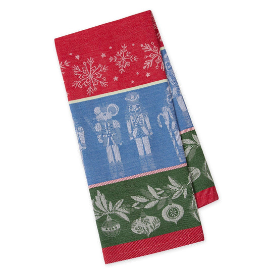 Holiday Nutcrackers Jacquard Dishtowel - Marcel’s Culinary Experience